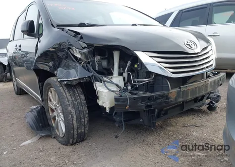 2012 Toyota Sienna Xle 7 Passenger из США, поврежденный, VIN 5TDDK3DC4CS040696